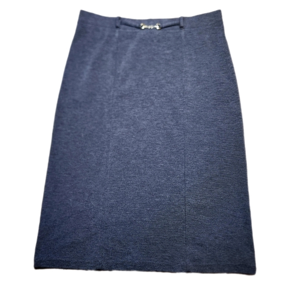 OUTLINE gray Midi Stretch Skirt Size 12